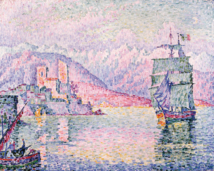 Paul Signac Antibes, Evening